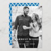 Eenvoudige warme wensen (Voorkant / Achterkant)