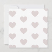 Eenvoudige warmteroze grijze fotocollage (Achterkant)