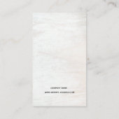 Eenvoudige wasinstructies Hout Visitekaartje (Achterkant)