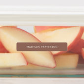 Eenvoudige waterdichte naam voor Warm en Cool Eart Labels (Aangebracht)