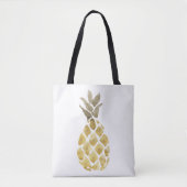 Eenvoudige Waterverf ananas Tote Bag (Voorkant)