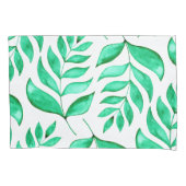 Eenvoudige waterverf bijkantoren - groen kussensloop (Voorkant)