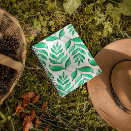 Eenvoudige waterverf bijkantoren - groen planner