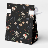 Eenvoudige waterverf bloemen 1 bedankdoosjes (Achterkant)