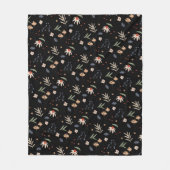 Eenvoudige waterverf bloemen 1 fleece deken (Voorkant)