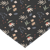 Eenvoudige waterverf bloemen 1 korte tafelloper (Hoek)