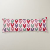 Eenvoudige waterverf bloemen 1 lichaamskussen (Achterkant)