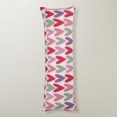 Eenvoudige waterverf bloemen 1 lichaamskussen (Achterkant (Verticaal))