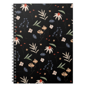 Eenvoudige waterverf bloemen 1 notitieboek