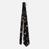 Eenvoudige waterverf bloemen 1 stropdas (Achterkant)