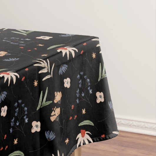 Eenvoudige waterverf bloemen 1 tafelkleed (Voorbeeld)