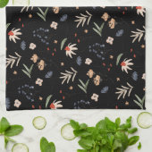 Eenvoudige waterverf bloemen 1 theedoek (Gevouwen)