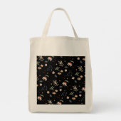 Eenvoudige waterverf bloemen 1 tote bag (Achterkant)