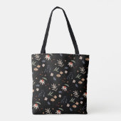 Eenvoudige waterverf bloemen 1 tote bag (Achterkant)