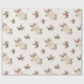 Eenvoudige Waterverf Botanische Custom Greeting Cadeaupapier (Vlak)