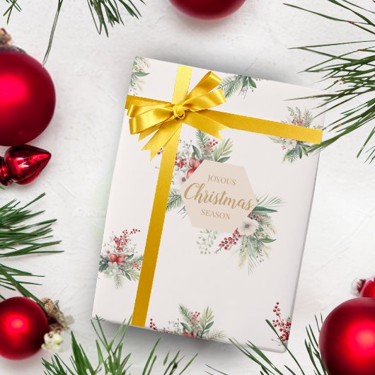 Eenvoudige Waterverf Botanische Custom Greeting Cadeaupapier