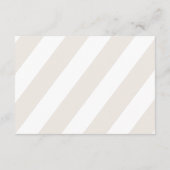 Eenvoudige Waterverf Bouquet Wedding Goed Informatiekaartje (Achterkant)