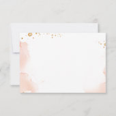 Eenvoudige waterverf eerst heilige gemeenschap bed kaart (Achterkant)