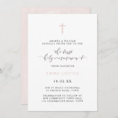 Eenvoudige Waterverf Eerste Heilige Communie Kaart (Voorkant / Achterkant)