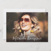 Eenvoudige Waterverf Eucalyptus Celebration of Lif Kaart (Achterkant)