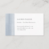 Eenvoudige Waterverf in puin Visitekaartje (Voorkant)