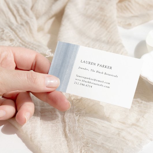 Eenvoudige Waterverf in puin Visitekaartje