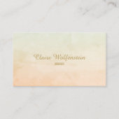 Eenvoudige Waterverf Menging Professioneel Visitekaartje (Voorkant)