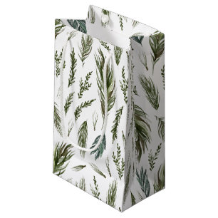 Eenvoudige Waterverf met boschemicaliën kerst Klein Cadeauzakje