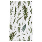 Eenvoudige Waterverf met boschemicaliën kerst Klein Cadeauzakje (Voorkant)