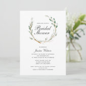 Eenvoudige Waterverf met Vrijgezellenfeest Uitnodi Save The Date (Staand voorkant)