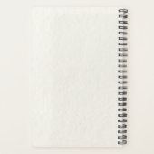 Eenvoudige Waterverf Olive Green Branch Planner (Achterkant)