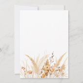 Eenvoudige Waterverf Schattige Teddy Bear Baby Jon Kaart (Achterkant)