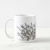 Eenvoudige Waterverf van wilde bloemen Koffiemok (Links)