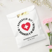 Eenvoudige weddenschap Hangover Recovery Kit Favor Bedankzakje (Gezegeld)