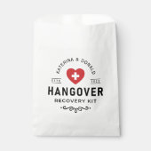 Eenvoudige weddenschap Hangover Recovery Kit Favor Bedankzakje (Voorkant)
