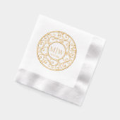 Eenvoudige Wedding Tree Branches Lacy filigraan In Folie Servetten (Links)