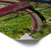 Eenvoudige weduwenkaart 36 x 24 inch poster (Hoek)