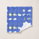 eenvoudige weersymbolen bad handdoek (Wasdoekje)