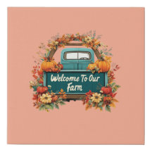 Eenvoudige Welkom bij onze boerderij decor