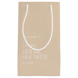 Eenvoudige Welkom/Dank je Bruidsfeest Klein Cadeauzakje