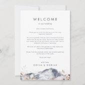 Eenvoudige Welkomstbrief en reisroute van Floral M (Voorkant)