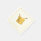 Eenvoudige wensen · Minimalistische Gold Drum Chri Servet (Hoek)