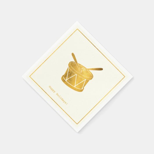 Eenvoudige wensen · Minimalistische Gold Drum Chri Servet (Hoek)