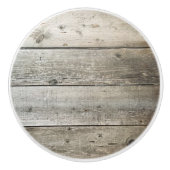 Eenvoudige Westerne Landelijke Boerderij Grijze Sc Keramische Knop (Voorkant)