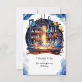 Eenvoudige Wetenschap Leuk Wetenschapper Verjaarda Bedankkaart (Voorkant)