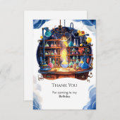 Eenvoudige Wetenschap Leuk Wetenschapper Verjaarda Bedankkaart (Voorkant / Achterkant)