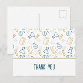 Eenvoudige Wetenschappelijke Laboratoriumapparatuu Briefkaart (Voorkant / Achterkant)