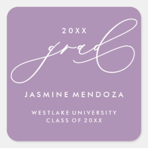 EENVOUDIGE WHIMISCHE CALLIGRAFIE GRADUATIE STICKER