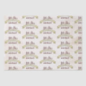 Eenvoudige  Whimsical Baseball Cute Custom Tissuepapier (Voorkant)