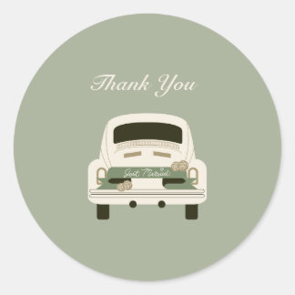 Eenvoudige whimsical & Fun Sticker voor dankbare k